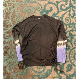 Victoria Secret long sleeve top with adjustable sides